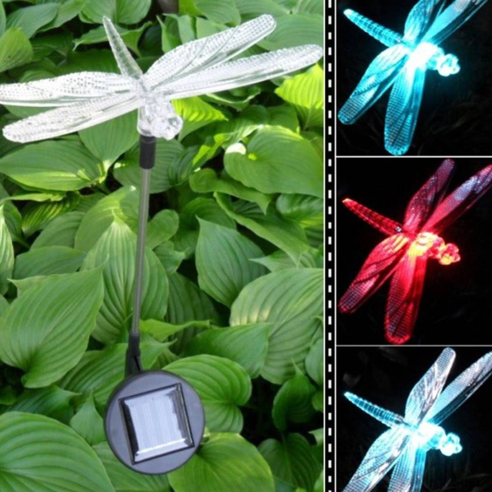LED-Solar-Light-Outdoor-Dragonfly-Butterfly-Bird-Type-Solar-Lamp-Plastic-Outdoor-LED-Solar-Garden-Light